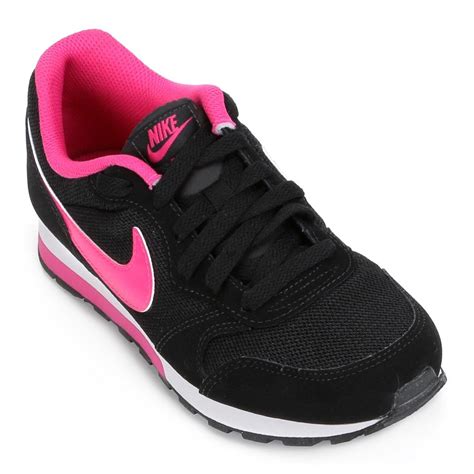 tenis da nike feminino preto e rosa